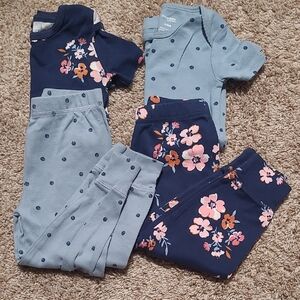 Simple Joys Floral Baby Outfit
